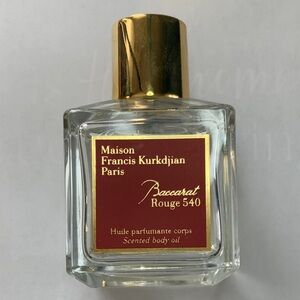 Maison Francis Kurkdjian Baccarat Rouge 540 Body Oil with Gold Cap